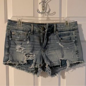 Women’s American Eagle Shortie Shorts Sz 8